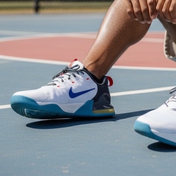 Nike Air Max Alpha Trainer 5 Mens Training Shoes White Blue DM0829-100 Size 12 main image 9